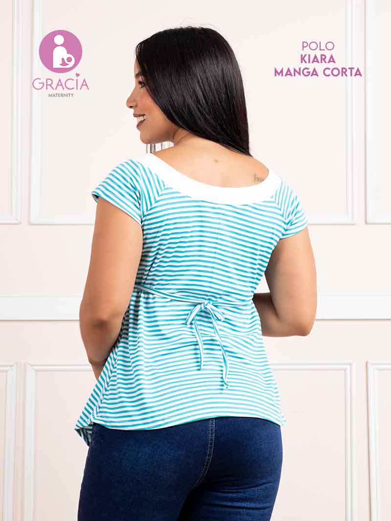 Polo Kiara manga corta