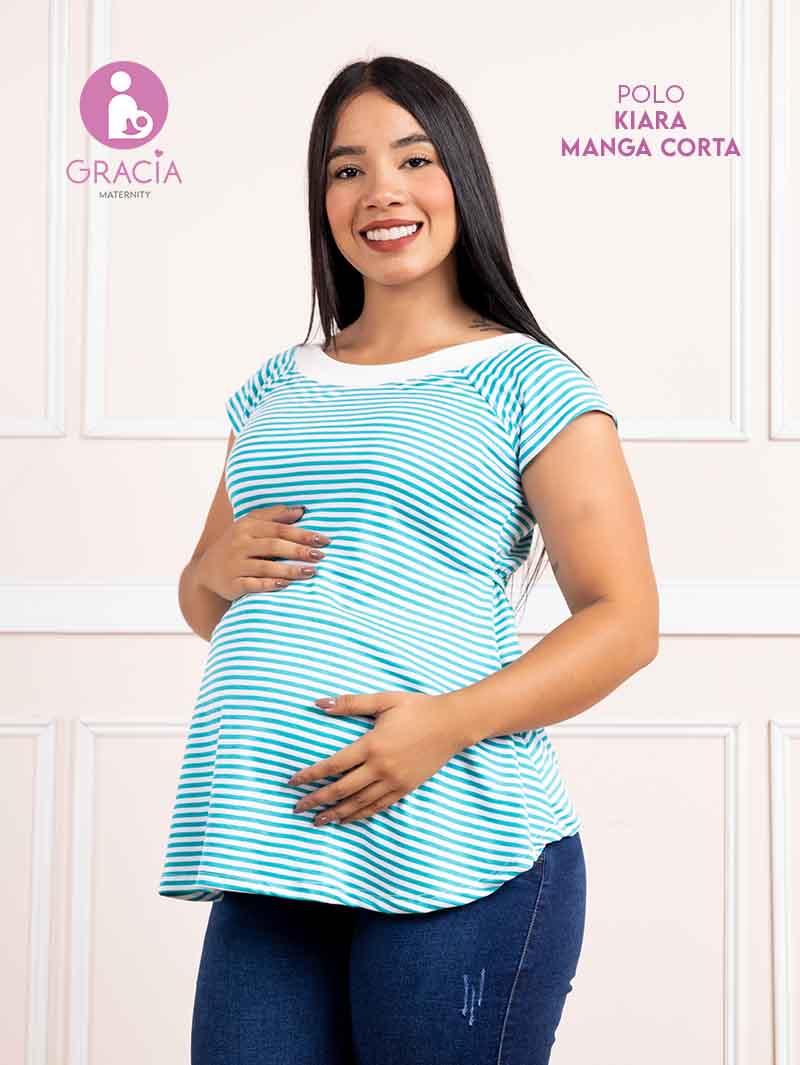 Polo Kiara manga corta
