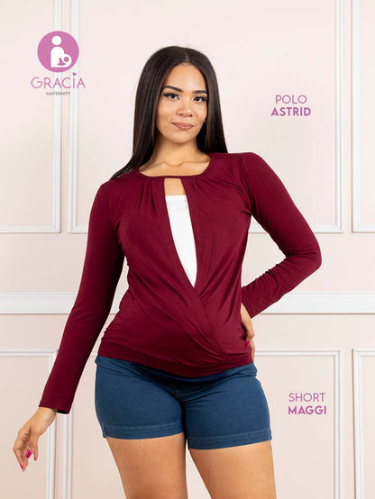 Polo Astrid materno/lactancia