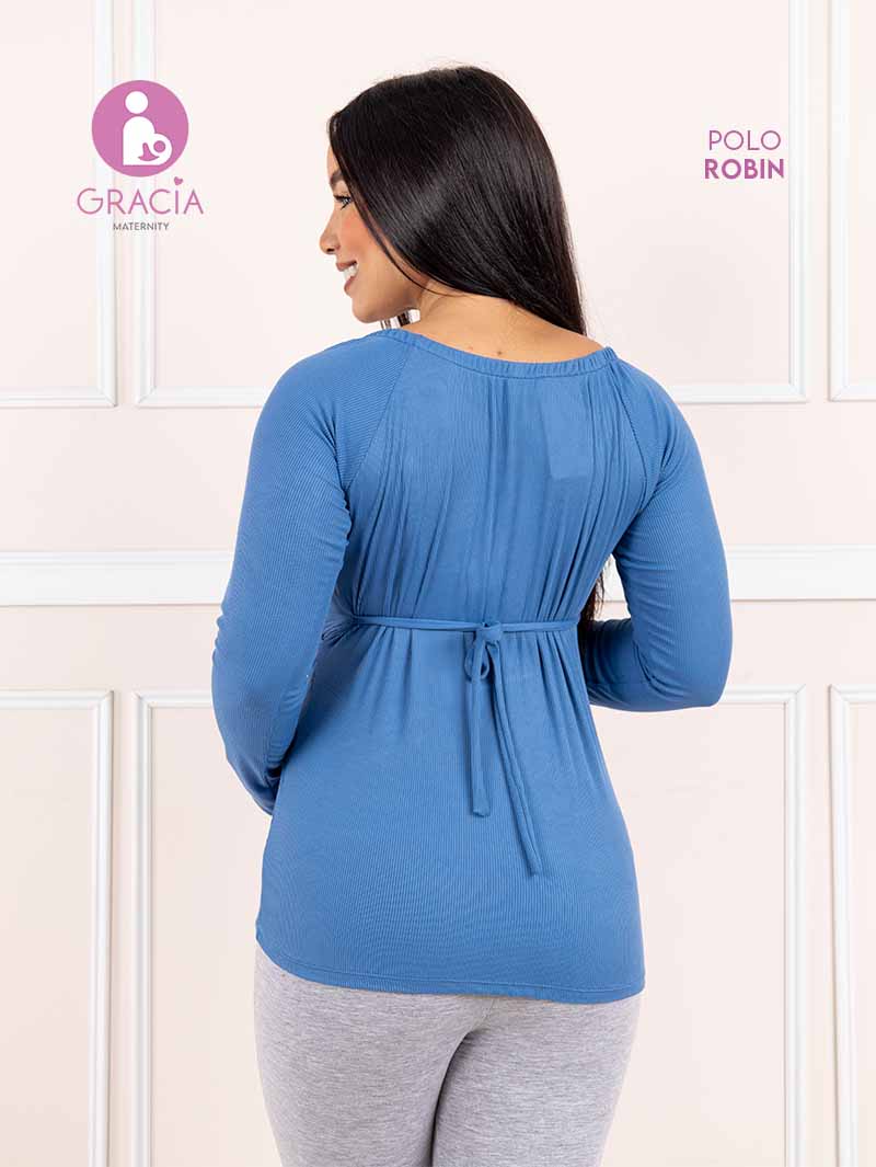 Polo Robin materno/lactancia